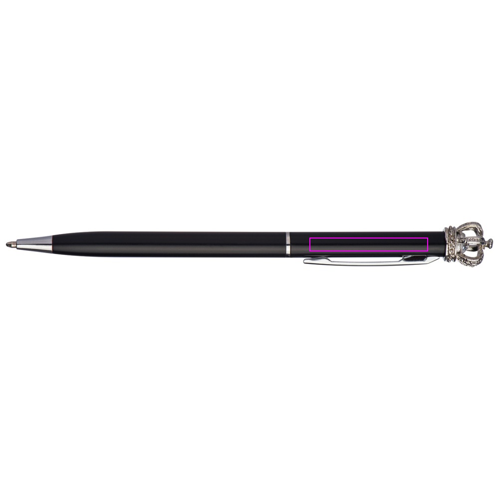 Metal pen with crown DYLAN