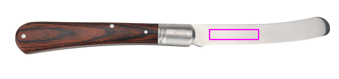 Butter knife GARMISCH Schwarzwolf