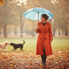 Automatic umbrella ø105 cm MARCIN