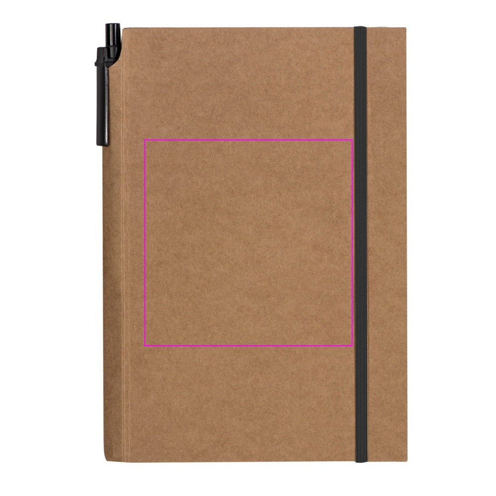 Notebook A5 squared with pen FELIX